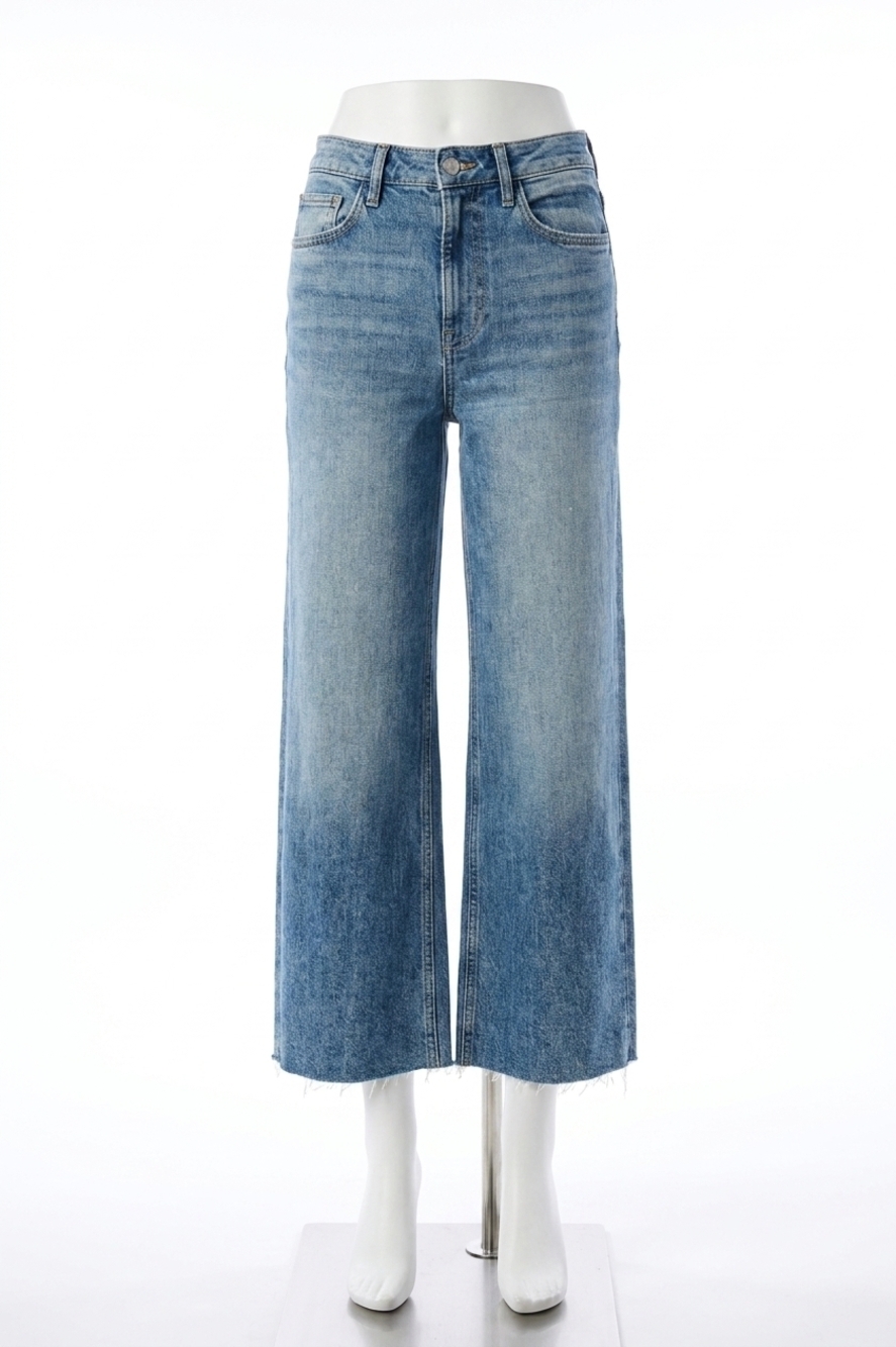 NEW RAILS getty crop tradewind jeans in blue